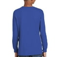 thumbnail image 2 of Gildan Kids Heavy Cotton Long Sleeve T-Shirt - 5400B Youth Tee - Boys Girls Classic Shirt XS-XL Unisex Gift, 2 of 3