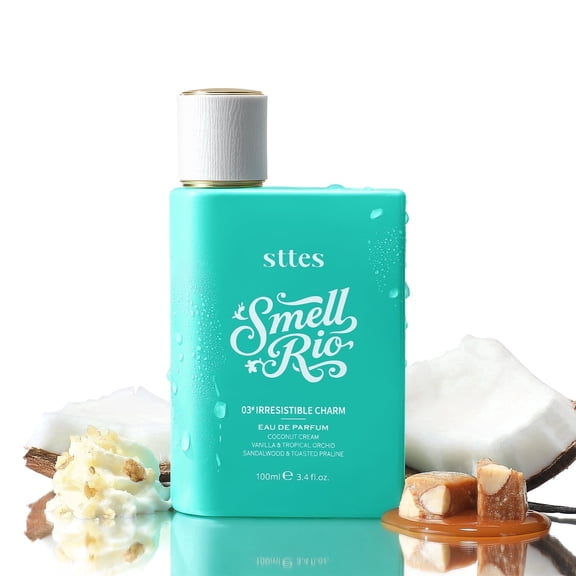 Sttes Perfume 03 Coconut Vanilla Edition - Eau de Parfum for Women, Long Lasting Gourmand with Toasted Praline, 100ml (3.4 fl oz)