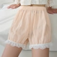 thumbnail image 4 of Emitonse Girls' Baby & Toddler Shorts Baby Girl Clothes Toddler Girls Bike Shorts Dance Cartwheel Under Dress Short for Baby Girl Beige,Size 7-8 Years, 4 of 6