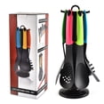 thumbnail image 2 of Kitchen Utensils Set 6Pcs Nylon Cooking Utensils Kitchen Gadgets Cookware Set Kitchen Tool Set Kitchenware, 2 of 8