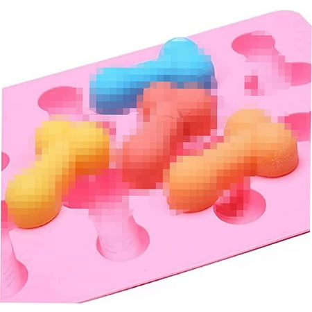 

Chocolate Molds 2 Pieces Funny Shaped Silicone Mold Chocolate