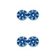thumbnail image 4 of Vogacara 2 piezas 2X RC botones de ala trasera arandela protección trasera espaciador multiusos universal creativo juntas traseras azul oscuro Type2 NO2 Vogacara  CBP208599, 4 of 5