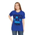 thumbnail image 4 of DJH Apparel | Women's Sports Is A Real Thing Swimming Unisex Tshirt, 4 of 8