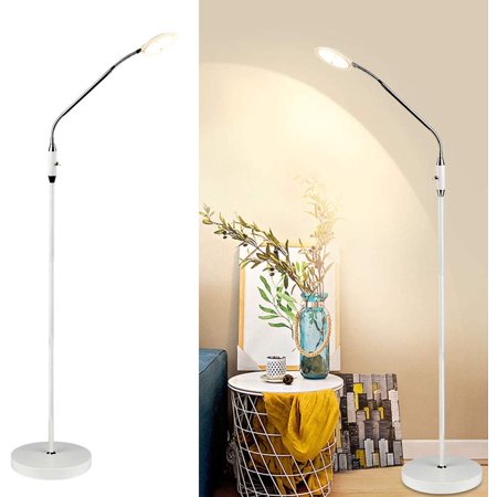 Dllt Led Floor Lamp 5w Standing Reading Light Modern Tall Pole Adjustable Gooseneck Task Lighting Canada Dllt Led Floor Lamp 5w Standing, Led Daylight Reading Floor Lamp