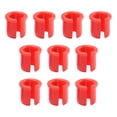 thumbnail image 1 of Yimiti 10Pcs Bicycle Valve Adapter Pump Convert Tool Bike For American To For French,Red, 1 of 9
