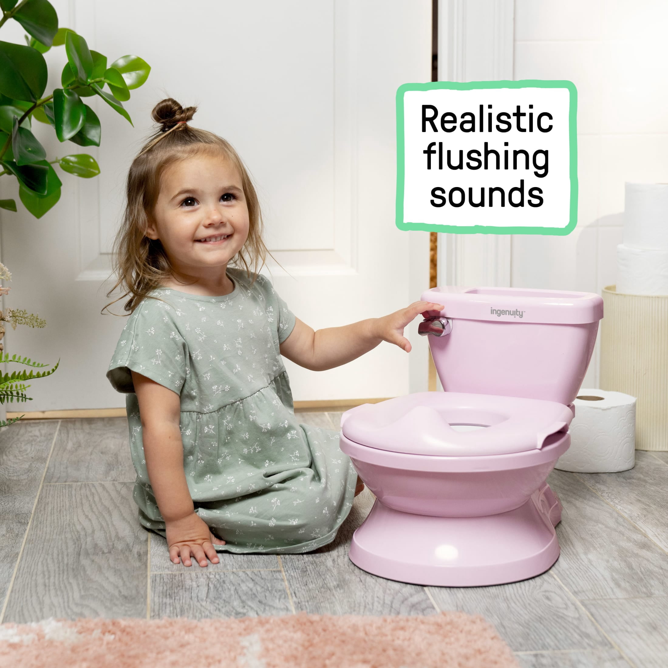 Summer by Ingenuity My Size Potty Pro for Toddlers, Pink