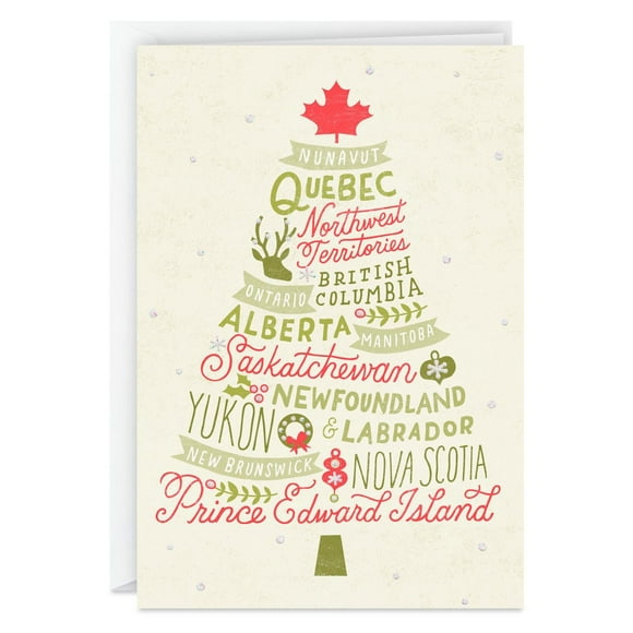 Image Arts Boxed Christmas Cards (Canadian Christmas Tree), 30 ct.