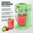 thumbnail image 2 of Taco Tuesday Retro Frozen Beverage Station, 40 oz Slushie Machine and Drink Mixer with 2 Shave Settings, Lime Green, 2 of 6