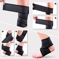 thumbnail image 3 of Elasticidad Pantorrilla Soporte para Muslo Rodillera Compresión Envolta Soporte Vendaje Brace, Tejido Transpirable, Diseño Liviano Soporte de Talla única para Ejercicio, 3 of 7