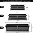 thumbnail image 3 of 18" Heavy-Duty Dual Row Gas Burner with Deluxe Kit for Vented LP Gas Log Fireplace, 3 of 10