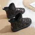 thumbnail image 5 of Kids Boys Girls Snow Boots Slip On Ankle Booties Waterproof Faux Fur Lined for Children Outdoor Winter Shoes, 5 of 5