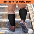 thumbnail image 6 of Diabetic Socks for Men Women Diabetic Socks for Swollen Feet Loose Top Neuropathy Socks Plus Size Socks Cotton Diabetic Socks Diabetic Knee High Over The Calf Socks 3 Pairs, 6 of 7