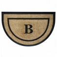 thumbnail image 1 of Nedia Home 18101B Tapis de Cadre en Caoutchouc de 24 x 36 Po - Monogrammé B Demi-Rond, 1 of 1