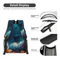 thumbnail image 4 of Disketp Fantasy Underwater Adventure Backpack for Women and Men, Lightweight Laptop Book Bag, Backpack for College -One Size, 4 of 6