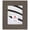 Brown, variant on Craig Frames Jasper Wide, 20x26 inch Picture Frame, Country Marshmallow White