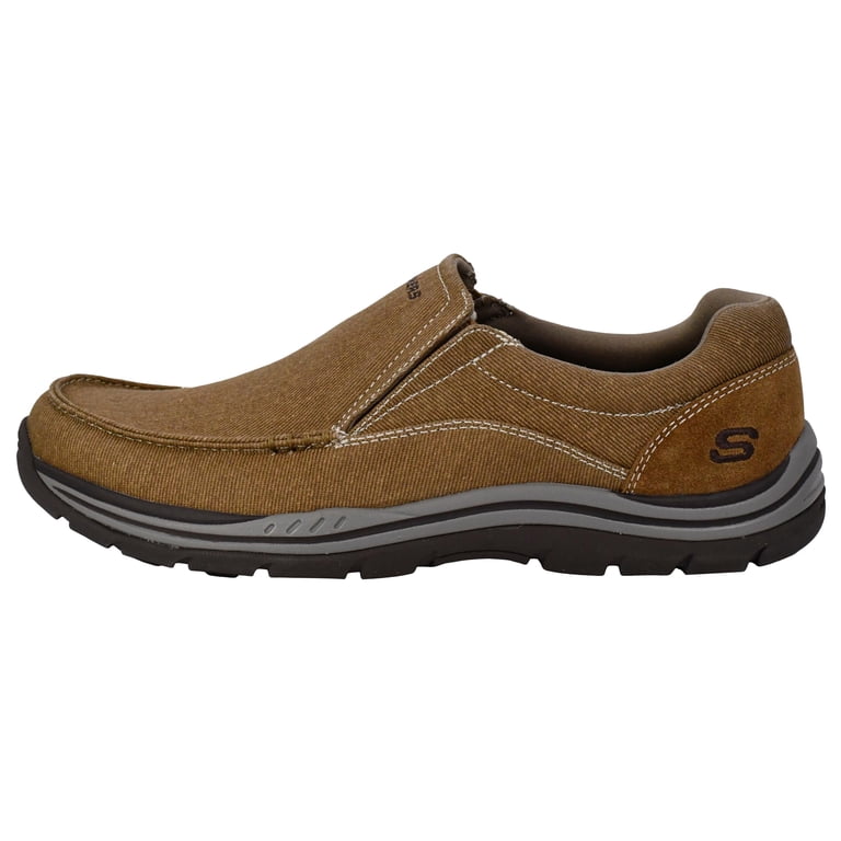 Skechers Expected Avillo Men\'s Size 11 Khaki Shoes‎ Loafers Slip On Comfort Skechers Expected Avillo Mens Size 9 Relaxed Fit Loafers  main image 4