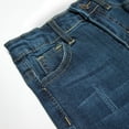 thumbnail image 3 of KIDSCOOL SPACE Baby Girls Boys Jeans,Elastic Band Inside Ripped Stretchy Soft Thin Summer Denim Slim Pants,5-6 Years, 3 of 5