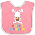 thumbnail image 3 of Inktastic Hoppy Easter Boys or Girls Baby Bib, 3 of 4