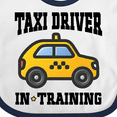 thumbnail image 4 of Inktastic Taxi Driver in Training Boys or Girls Baby Bib, 4 of 4