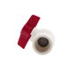 thumbnail image 2 of Válvula de bola de puerto completo de extremos deslizantes de 32 mm x 32 mm blanca y roja, 2 of 2