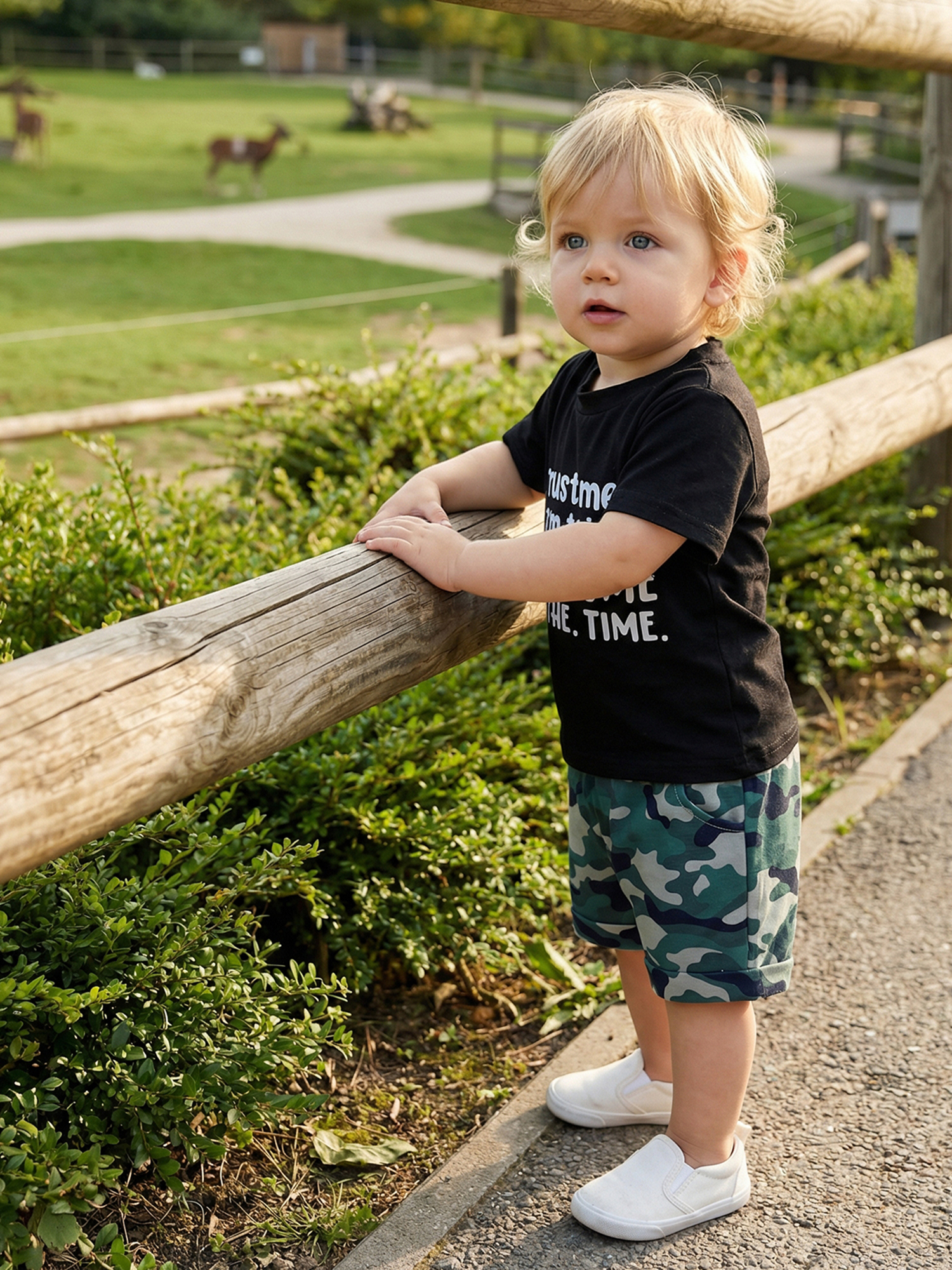 Loicainy Toddler Boy Summer Outfit Set, 2-Piece photo 8