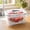 A, variant on Refrigerator Draining Fresh Keeping Container Freezer Safe Food Storage Box Double Layer Drain Tray for Kitchen Vegetable Fruit Meat Organization