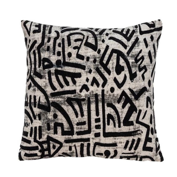 Parkland Collection Azar Transitional White Throw Pillow