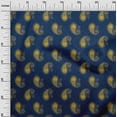 thumbnail image 2 of oneOone Cotton Poplin Fabric Paisley Block Printed Craft Fabric BTY 42 Inch Wide, 2 of 4