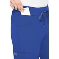 thumbnail image 4 of Peaches by Med Couture Women's 8721 Pant -Royal-X-Small Petite, 4 of 6