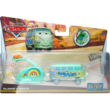 Disney / Pixar RD TR1P Fillmore & Trailer Diecast Car [Road