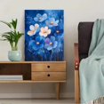thumbnail image 5 of Qisvanset 12x16 Inch 2D Flat Framed Canvas Art, Mermaid Theme Fabric Peel Stick Girl Room Home Wall Decal, 5 of 5