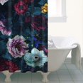 thumbnail image 5 of Waterproof Pioneer Shower Curtain 36x72 Inch Polyester Unique Colorful Floral Shower Curtain for Bathroom Hotel Home Decor with 7 Plastic Hooks, 5 of 5