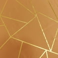 thumbnail image 2 of BalsaCircle 5 Pieces Gold 20" Geometric Design Polyester Dinner Napkins Tablecloths, 2 of 8