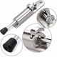 thumbnail image 2 of Kick Stainless Steel Down Door Locks Stopper Holder Spring Loaded Adjustable(1pc, Silver), 2 of 5
