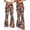 #079-Coffee, variant on Cutuoiiu Women's Soft Plus Size American Football Prints Flare Yoga Pants Gifts