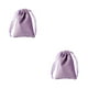 thumbnail image 2 of Cateissary Bolsas de regalo para dulces, embalaje práctico y ecológico para regalos de fiesta, aplicaciones amplias, fáciles de usar en color púrpura 2Conjunto, 2 of 6