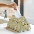 thumbnail image 5 of Goofa Animal Tree Pattern Triangle Square Tissue Box Cover, Modern PVC Leathe Facial Paper Holder,Decorative Holder/Organizer for Bathroom Vanity Countertop, 5 of 9