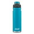 thumbnail image 2 of Coleman Autoseal FreeFlow Stainless Steel Insulated Water Bottle, 24 oz, Caribbean Sea, 2 of 3