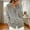 *Gray, variant on Cardigan Sweaters for Women, V Neck Long Sleeve ,Gold Love Button Down Knit Cardigans Tops Outwear Purple,Womens Plus L