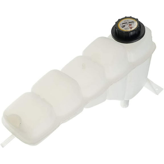 A-Premium Coolant Expansion Tank with Cap Replacement for Ford Excursion F-250 F-350 F450 F-550 Super Duty 1999-2004 Front