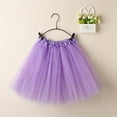 thumbnail image 3 of Bibifish Womens Skirts Solid Color Mini Tulle Skirts Ladies Pleated Gauze Short Dress Trendy Adult Tutu Dancing Skirts For Ladies, 3 of 3