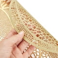thumbnail image 6 of Niusricy Metallic Placemats for Halloween Dining Table Decoration, Pumpkin Shaped Desktop Heat Insulation Pad, 6 of 7