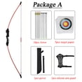 thumbnail image 2 of Runzkzy Bow and Arrow for Teens Beginner Archery Shooting Practice Compound Bow Training Set, 2 of 13