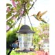 thumbnail image 3 of Alimentador de pájaros salvajes Zulema alimentador de colibrí con gancho colgante techo gris, 3 of 8