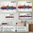 thumbnail image 4 of Designart "City of Toronto, Canada II" Canada Floater Framed Wall Art Living Room, 4 of 7