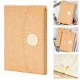 thumbnail image 2 of Cork Cover Closure Notebook A6 Size 160 Pages Perfect For Bullet Journaling Travel And Daily Planning, 2 of 9