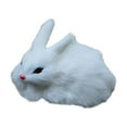 thumbnail image 1 of Jindong Birthday Realistic Lifelike Animal Gift Cute 15cm Plush Simulation Rabbits Toy Plush Toy, 1 of 2