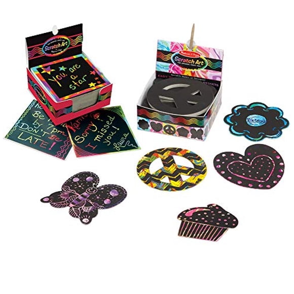 Mininotas de Scratch Art Melissa & Doug