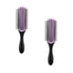 thumbnail image 2 of Vogacara Peine para peinar el cabello, accesorios para tienda de salón, herramientas de barbería, cepillo de masaje de belleza, peines para desenredar Cuidado del cabello Negro Púrpura Vogacara CE012376-04, 2 of 6