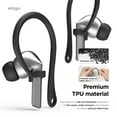 thumbnail image 6 of elago Ear Hooks Designed for Samsung Galaxy Buds 3 & Galaxy Buds 3 Pro Earbuds Accessories, Anti-Slip, Ergonomic Design, Comfortable Fit (Black), 6 of 7